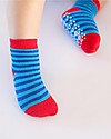Zoocchini Grip+Easy Antislip Socks 3 Pack - Sherman the Shark Antislip Socks