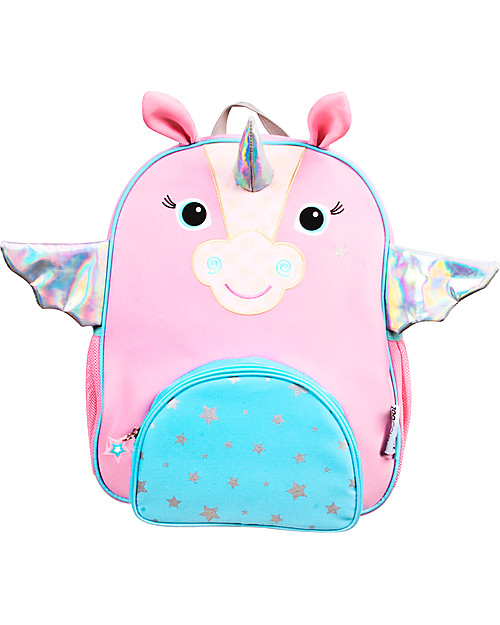 Zoocchini Kids Backpack Pals, Allie the Alicorn - 33 x 26.5 x 10 cm Kindergarten Backpacks