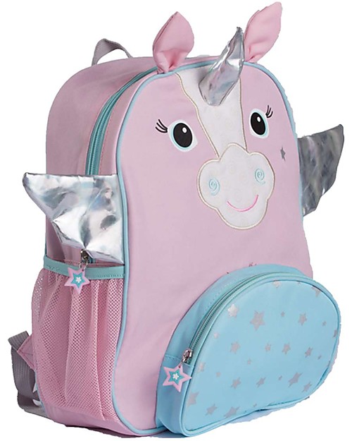 Zoocchini Kids Backpack Pals, Allie the Alicorn - 33 x 26.5 x 10 cm Kindergarten Backpacks
