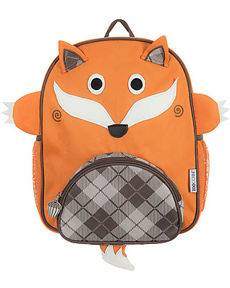 Zoocchini Kids Backpack Pals, Finley the Fox - 33 x 26.5 x 10 cm Small Backpacks
