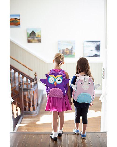 Zoocchini Kids Backpack Pals, Olive the Owl - 33 x 26.5 x 10 cm Kindergarten Backpacks