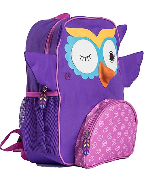 Zoocchini Kids Backpack Pals, Olive the Owl - 33 x 26.5 x 10 cm Kindergarten Backpacks