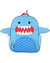 Zoocchini Kids Backpack Pals, Sherman the Shark - 33 x 26.5 x 10 cm Kindergarten Backpacks