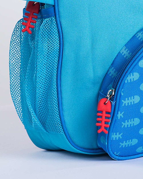 Zoocchini Kids Backpack Pals, Sherman the Shark - 33 x 26.5 x 10 cm Kindergarten Backpacks