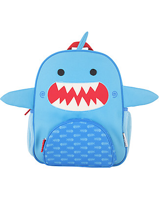 Zoocchini Kids Backpack Pals, Sherman the Shark - 33 x 26.5 x 10 cm null