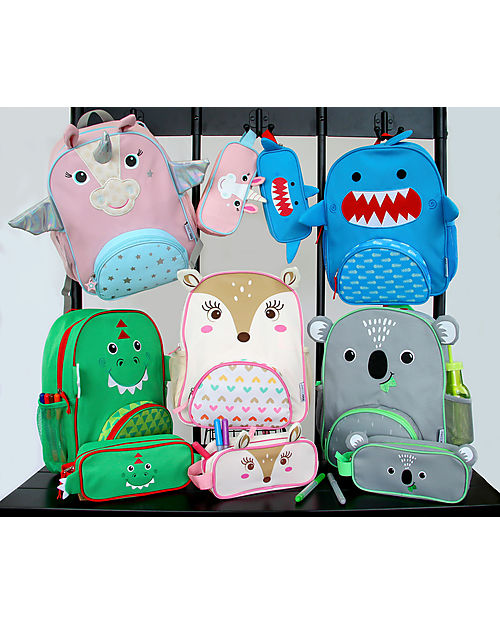 Zoocchini Kids Everyday Backpack - Devin the Dinosaur - 26 x 33 x 10 cm Kindergarten Backpacks