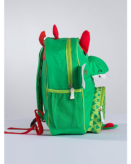 Zoocchini Kids Everyday Backpack - Devin the Dinosaur - 26 x 33 x 10 cm Kindergarten Backpacks