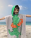 Zoocchini Kids Hooded Poncho, Aiden the Alligator (2-6 years) Towels And Flannels