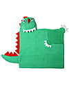 Zoocchini Kids Hooded Towel, Devin the Dinosaur - 100% cotton Towels And Flannels