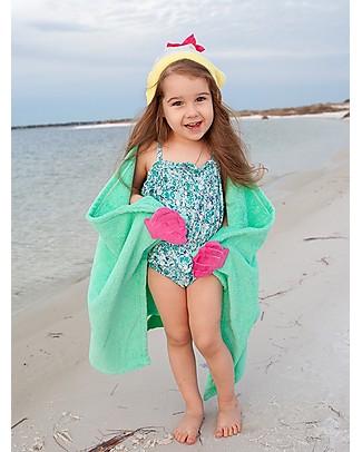 Zoocchini Kids Hooded Towel, Marietta the Mermaid - 100% cotton Towels And Flannels