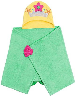 Zoocchini Kids Hooded Towel, Marietta the Mermaid - 100% cotton Towels And Flannels