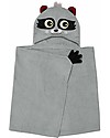 Zoocchini Kids Hooded Towel - Raccoon - 100% cotton Towels And Flannels