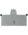 Zoocchini Kids Hooded Towel - Raccoon - 100% cotton Towels And Flannels