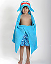 Zoocchini Kids Hooded Towel, Sherman the Shark - 100% cotton Towels And Flannels