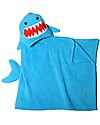 Zoocchini Kids Hooded Towel, Sherman the Shark - 100% cotton Towels And Flannels
