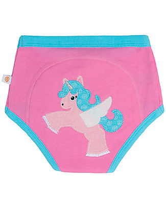 Zoocchini Padded Training Pants, Allie the Alicorn - 100% Organic Cotton Training Pants