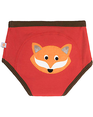Zoocchini Padded Training Pants, Finley the Fox - 100% Organic Cotton Training Pants