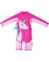 Zoocchini Rashguard One Piece Swimsuit - Una the Unicorn - UPF 50+ Uv-Safe T-shirt