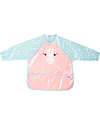 Zoocchini Sleeved Bib - Art Smock - Allie the Alicorn - Waterproof Burpy Bibs