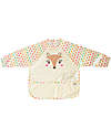 Zoocchini Sleeved Bib - Art Smock - Fiona the Fawn - Waterproof Burpy Bibs