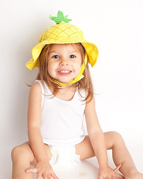 Zoocchini Sunhat UPF 50, Pineapple - Funny and useful! Sunhats