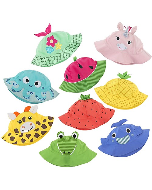 Zoocchini Sunhat UPF 50, Watermelon - Funny and useful! Sunhats
