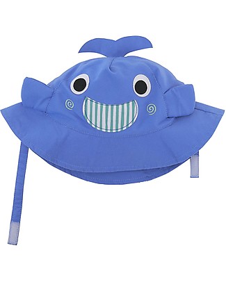 Zoocchini Sunhat UPF 50, Willie the Whale - Funny and useful! Sunhats