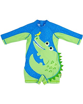 Zoocchini Surf Suit - Aidan the Alligator - UPF 50+ Uv-Safe T-shirt