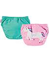 Zoocchini Swim Diaper - Una the Unicorn - Set of 2 Swim Diaper