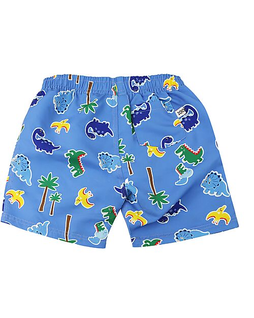 Zoocchini Swim Shorts - Breathable Fabric - Devin the Dino - UPF 50+ Swimming Trunks