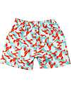 Zoocchini Swim Shorts - Breathable Fabric - Logan l'Aragosta - UPF 50+ Swimming Trunks