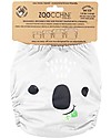 Zoocchini Washable, Pocket Diaper - Koala - 2 Inserts Included - 3-16 kg Washable Nappies