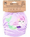 Zoocchini Washable, Pocket Diaper - Mermaid - 2 Inserts Included - 3-16 kg Washable Nappies