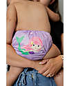 Zoocchini Washable, Pocket Diaper - Mermaid - 2 Inserts Included - 3-16 kg Washable Nappies