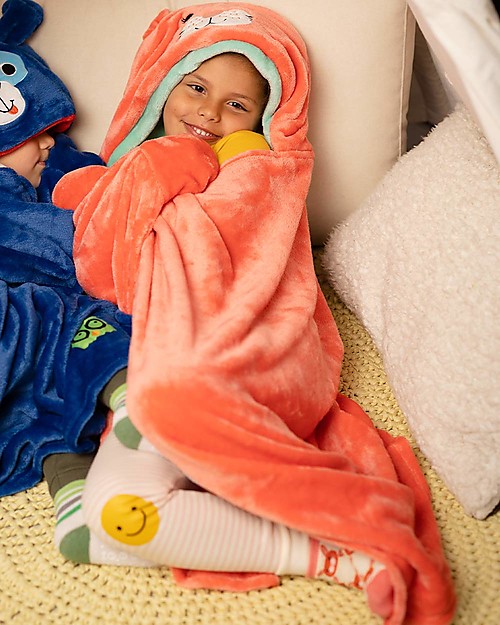 Zoocchini Wearable Hooded Blanket - Bunny Muslin Swaddle