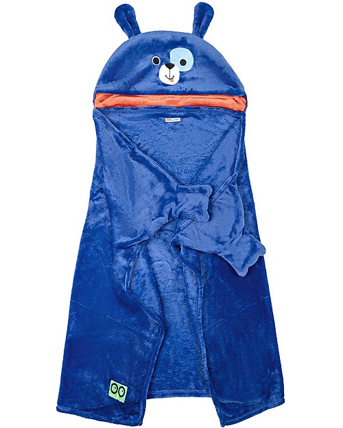 Zoocchini Wearable Hooded Blanket - Dog Muslin Swaddle