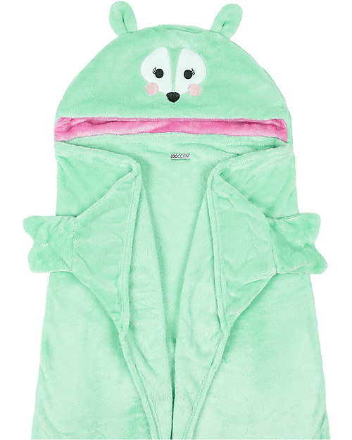Zoocchini Wearable Hooded Blanket - Fawn Muslin Swaddle