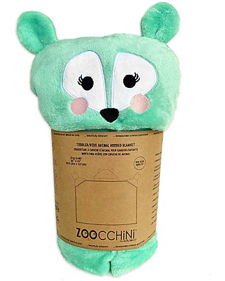 Zoocchini Wearable Hooded Blanket - Fawn Muslin Swaddle