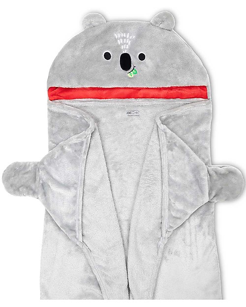 Zoocchini Wearable Hooded Blanket - Koala Muslin Swaddle