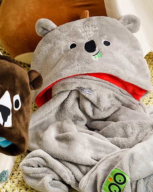 Zoocchini Wearable Hooded Blanket - Koala Muslin Swaddle