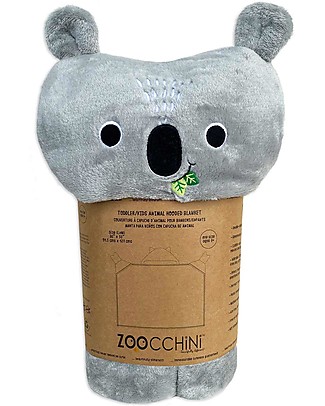 Zoocchini Wearable Hooded Blanket - Koala Muslin Swaddle