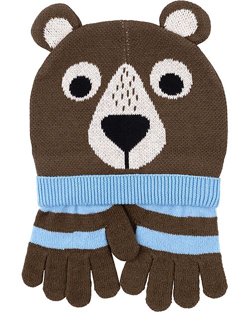 Zoocchini Winter Hat/Gloves Sets - Bear Gloves