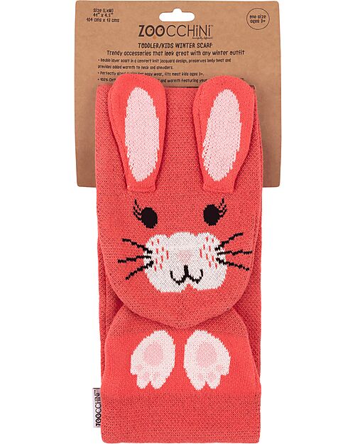 Zoocchini Winter Scarf - Bunny Scarves