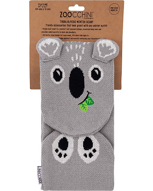 Zoocchini Winter Scarf - Koala Scarves