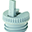 Cap with Spout, Light Blue - Suitable for all Blafre bottles! Cap with Spout, Light Blue - Suitable for all Blafre bottles!