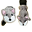 Fleece Puppet Mittens Arctic Fox, 2-6 years Fleece Puppet Mittens Arctic Fox, 2-6 years