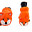 Fleece Puppet Mittens Fox, 2-6 years Fleece Puppet Mittens Fox, 2-6 years