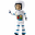 Once Upon a Time Crocheted Toy Spaceman, Fairtrade - Approx 30 cm tall