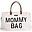 Mommy Bag Diaper Bag - 55 x 30 x 40 cm - Off white - Includes foldable changing mat! Mommy Bag Diaper Bag - 55 x 30 x 40 cm - Off white - Includes foldable changing mat!