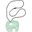 Teether & Teething Necklace 2-in-1 - Turquoise Elephant - 100% Food Grade Silicone Teether & Teething Necklace 2-in-1 - Turquoise Elephant - 100% Food Grade Silicone